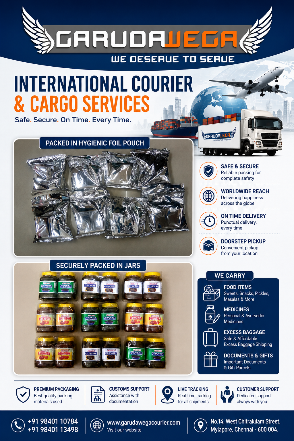 Food Articals  Send to USA and CANADA