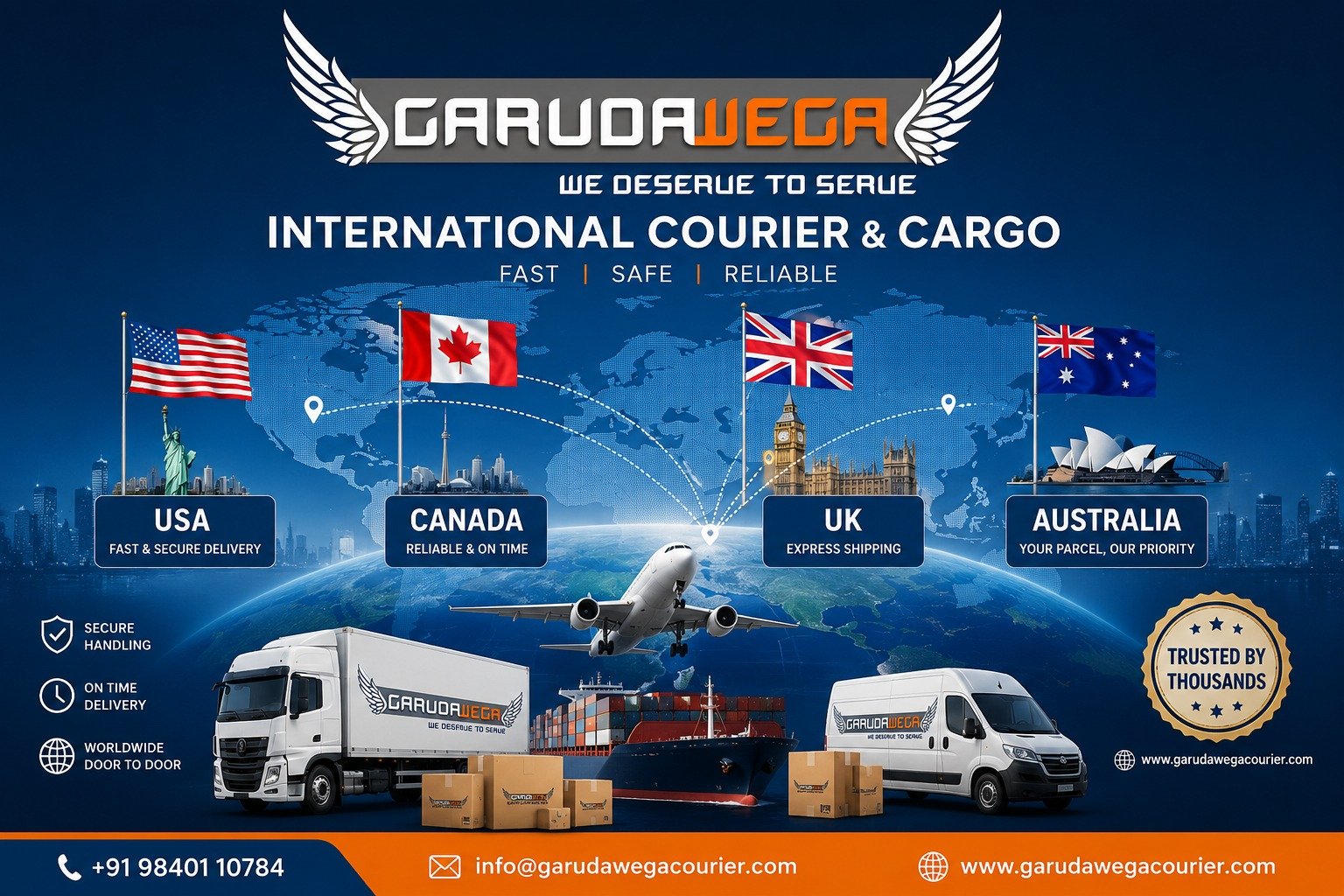 Affordable International Courier Chennai