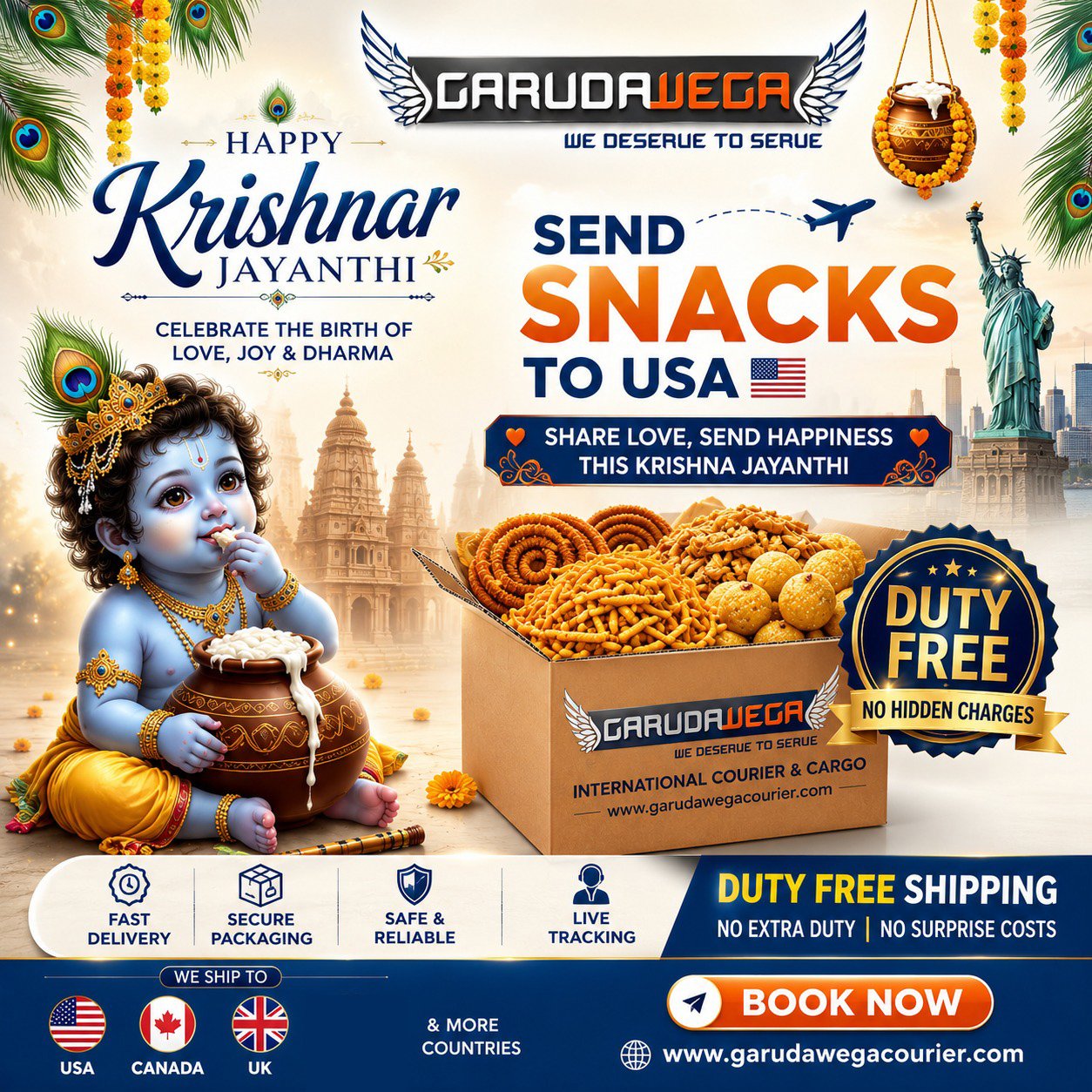 Courier Service Chennai To USA